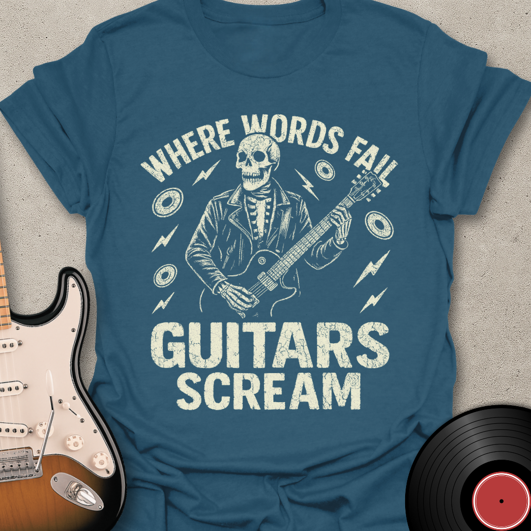 Guitars Scream T-Shirt