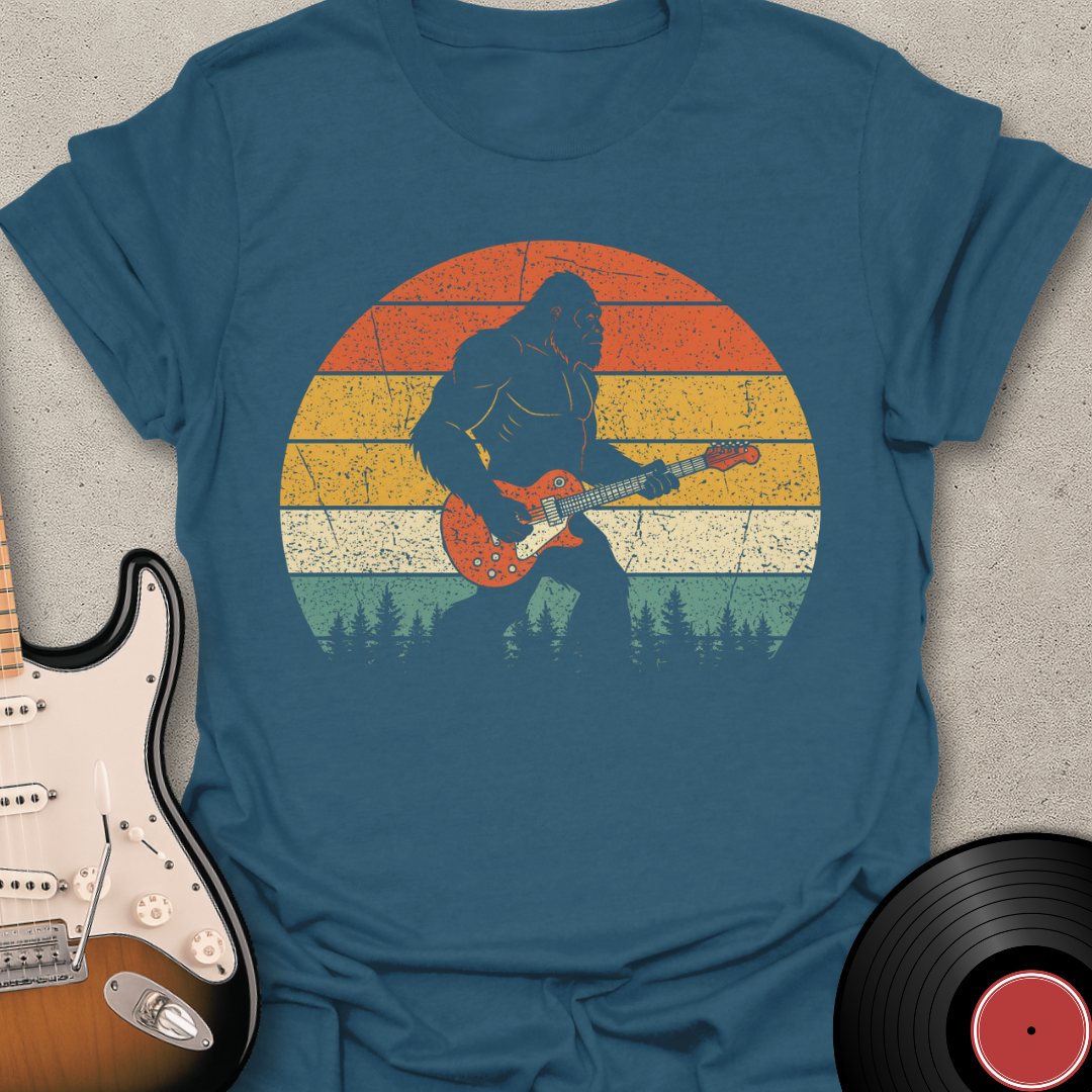 Retro Shredding Bigfoot T-Shirt