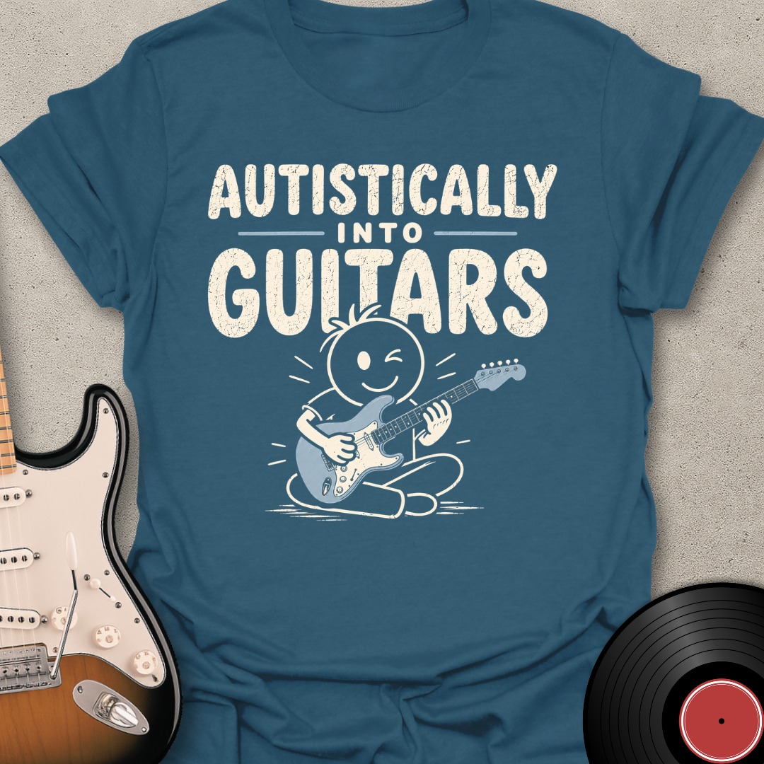 Autistically Into Guitars T-Shirt