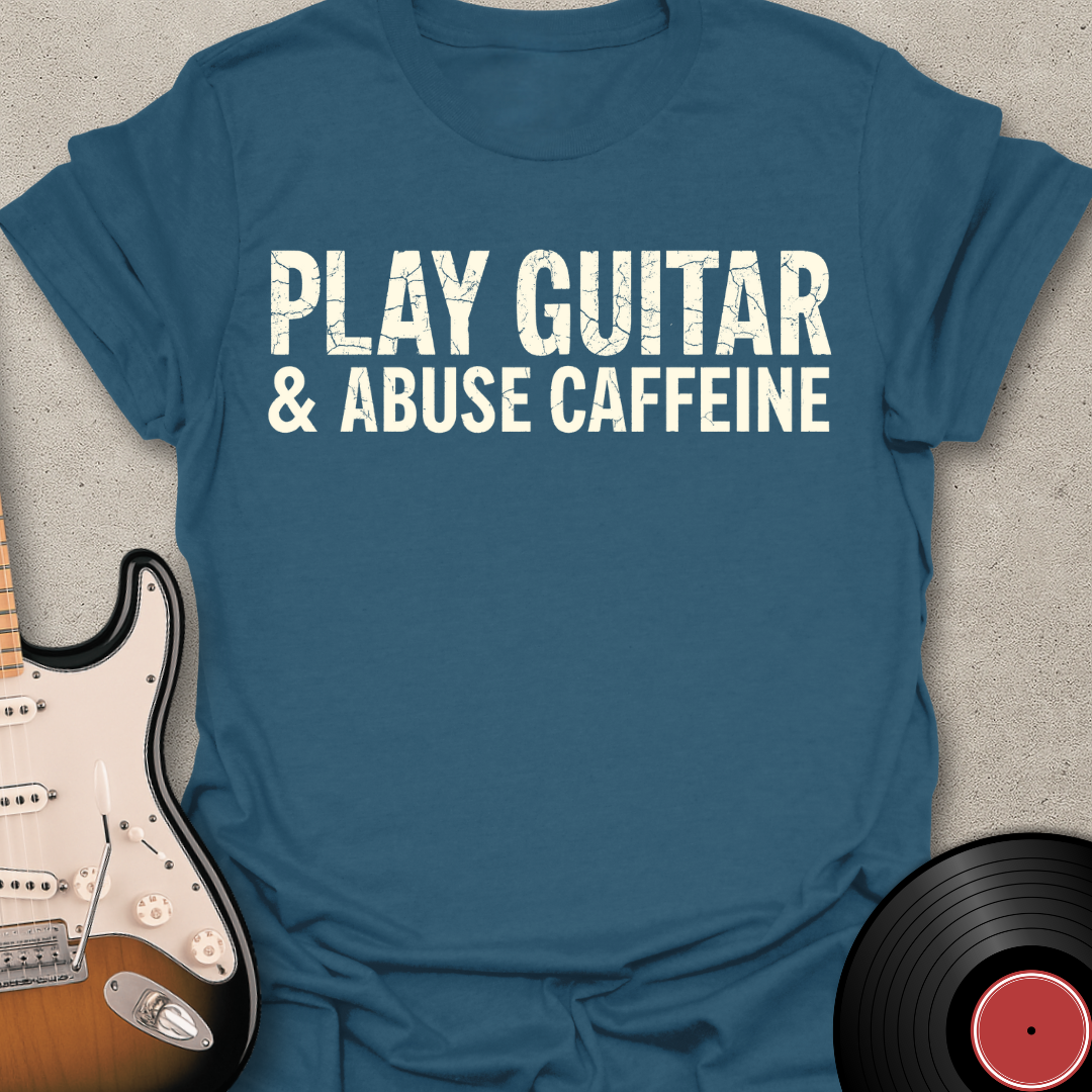 Abuse Caffeine (Text) T-Shirt