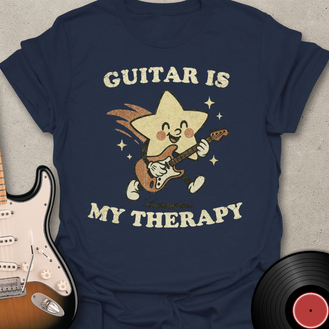Guitar Is My Therapy T-Shirt