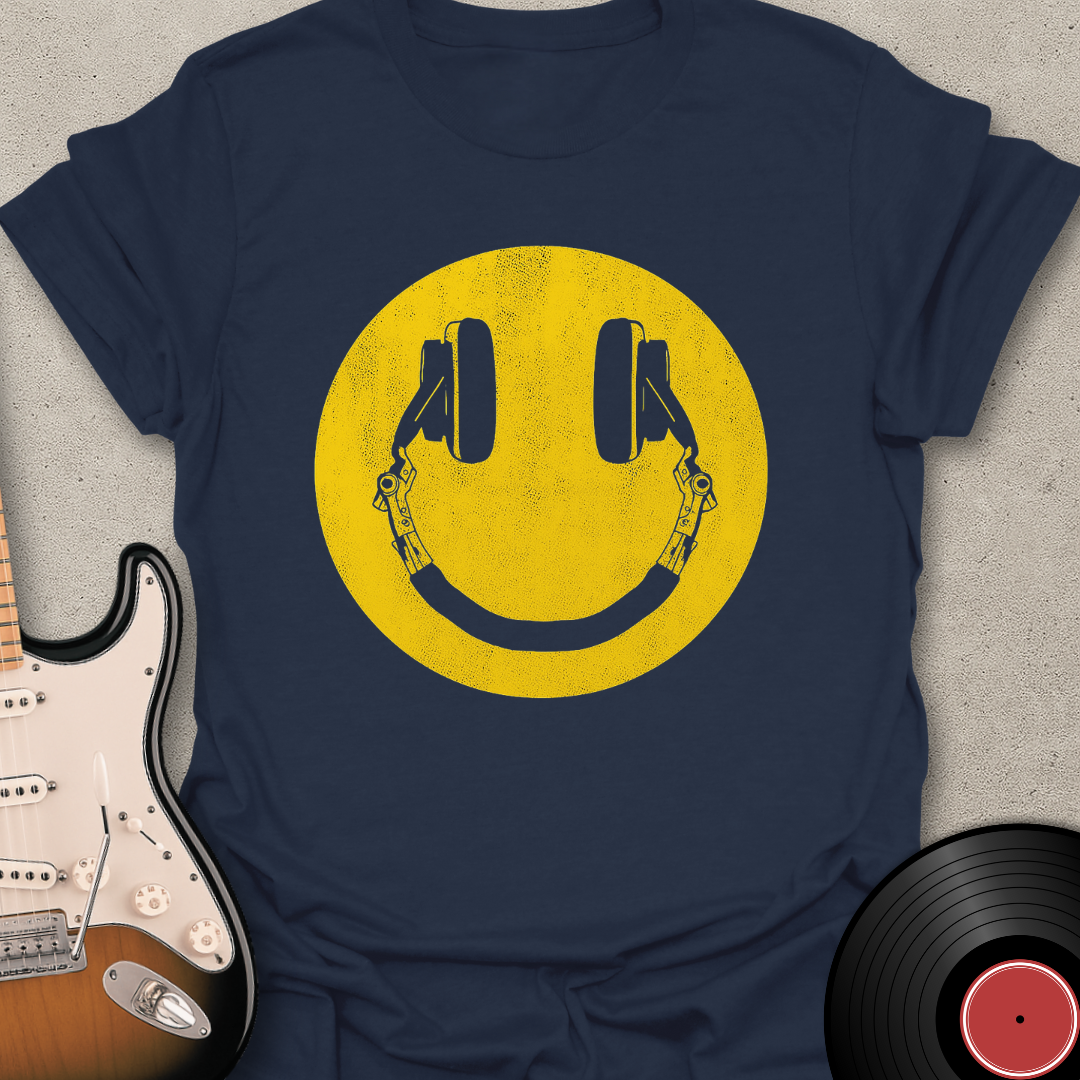 Headphone Smile T-Shirt