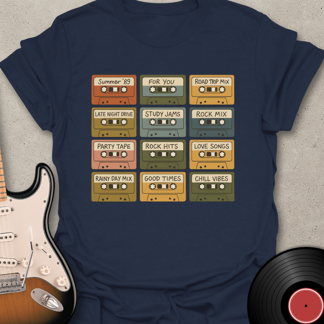Retro Cassetes T-Shirt