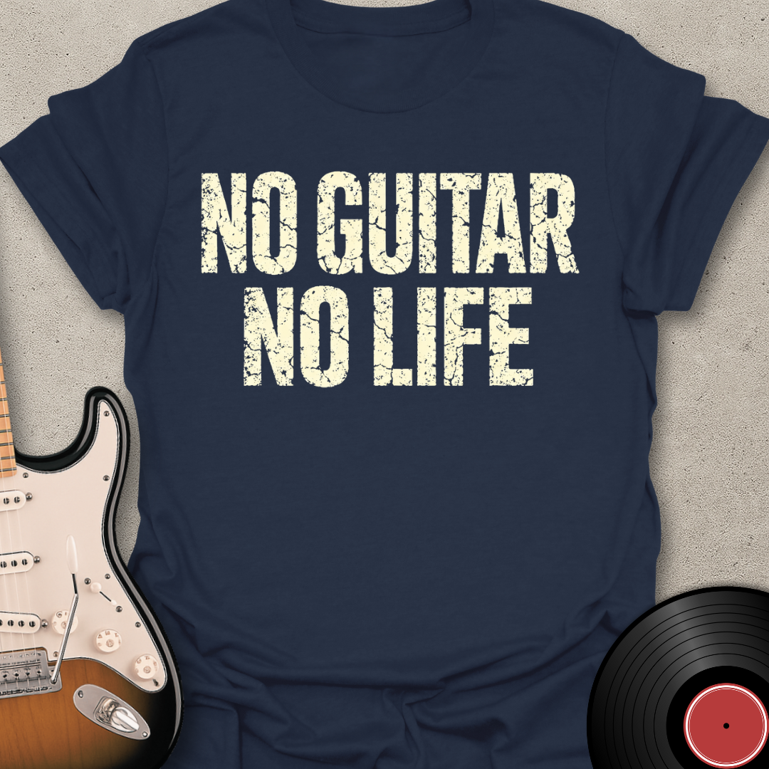 No Guitar No Life T-Shirt