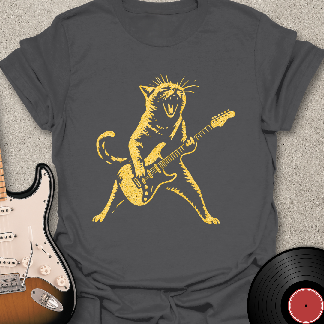 Rockstar Cat T-Shirt