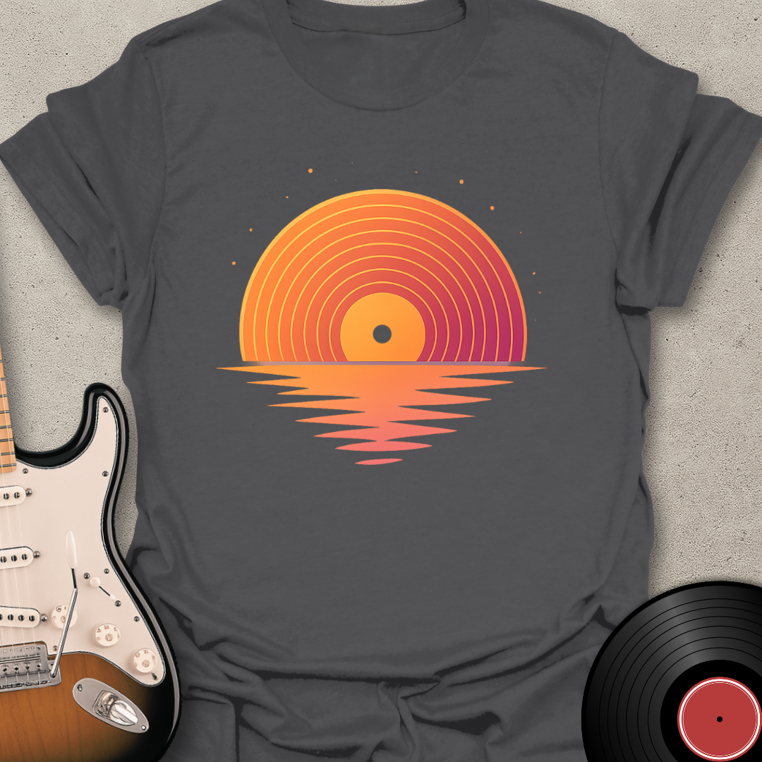 Sunset Record T-Shirt