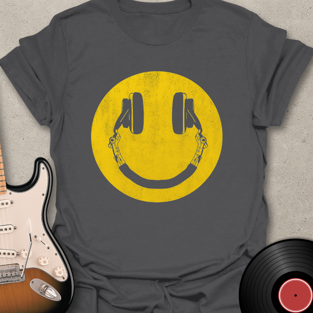 Headphone Smile T-Shirt