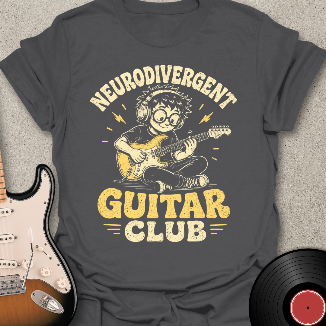 Neurodivergent Guitar Club T-Shirt