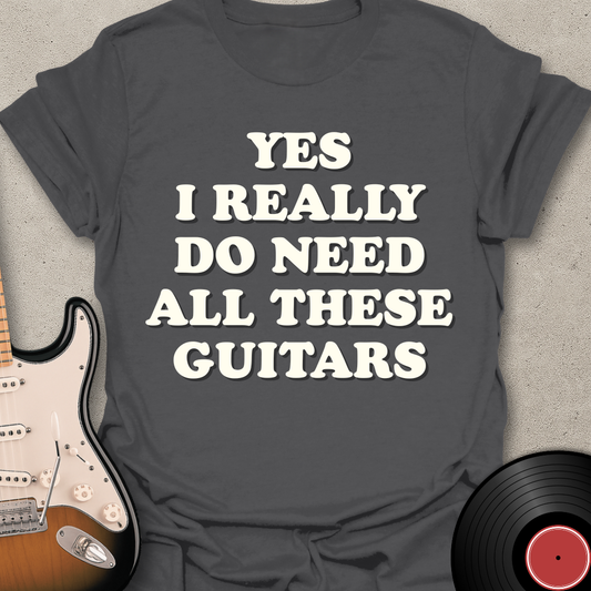 All These Guitars T-Shirt