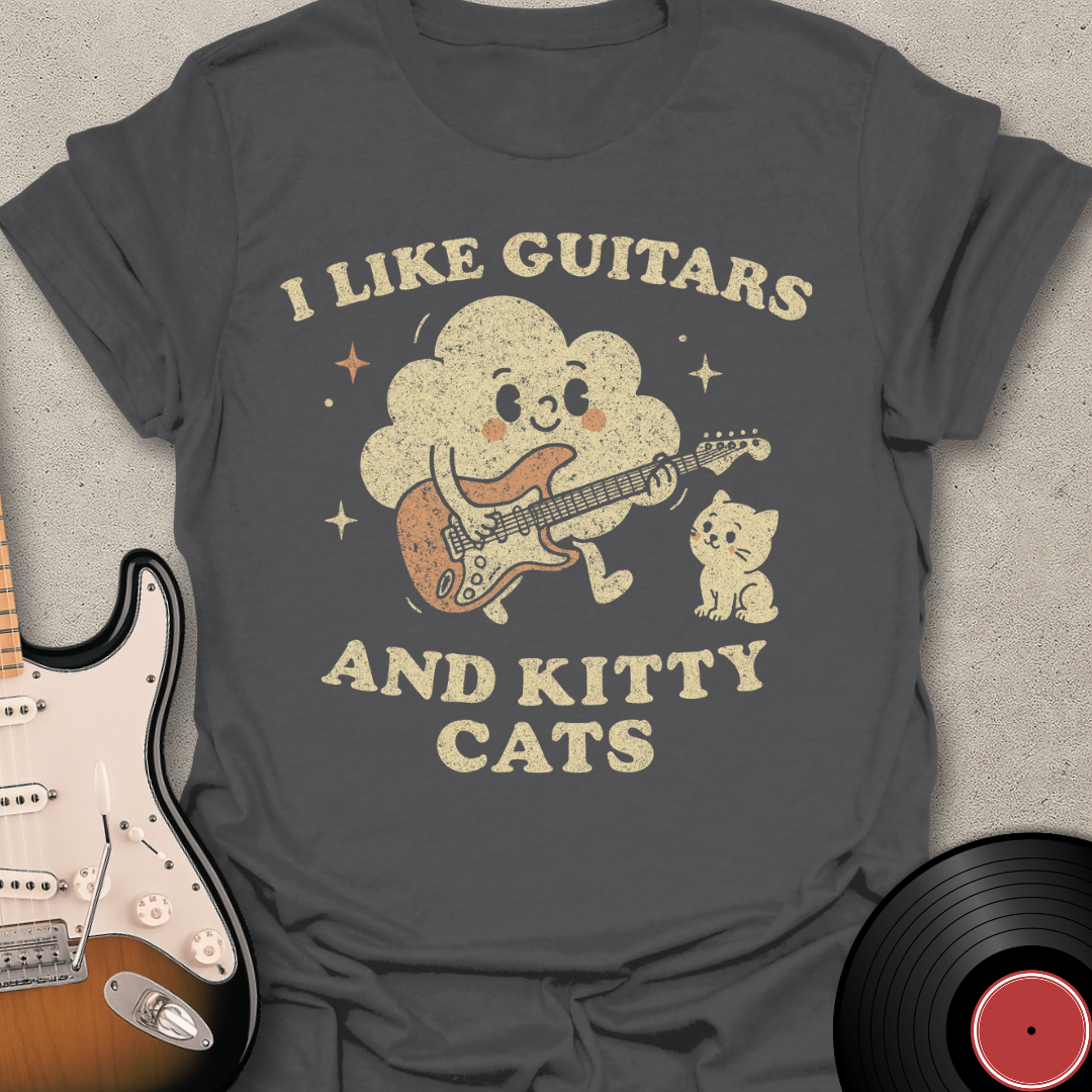 Guitars & Kitty Cats T-Shirt