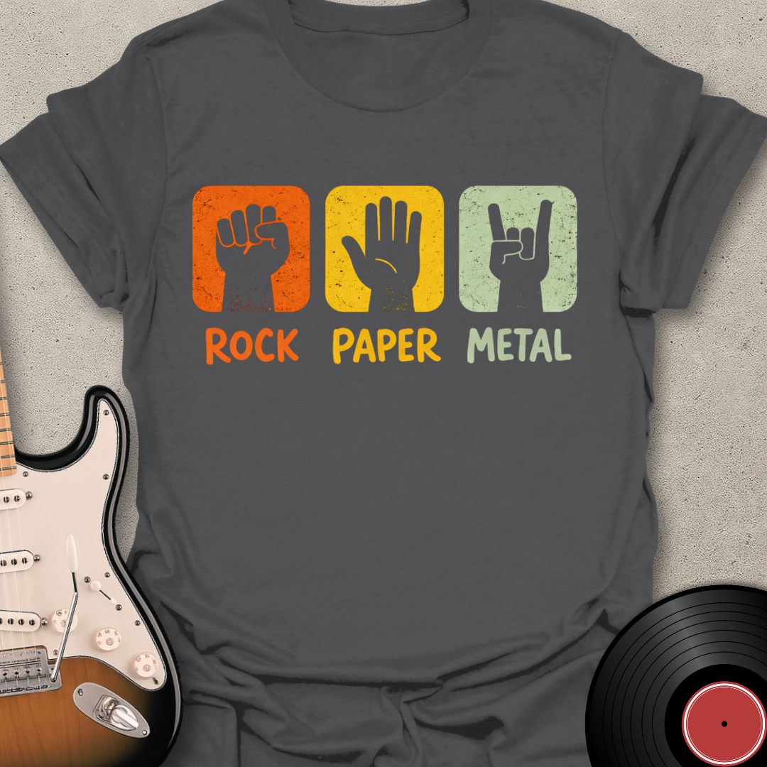 Rock Paper Metal T-Shirt