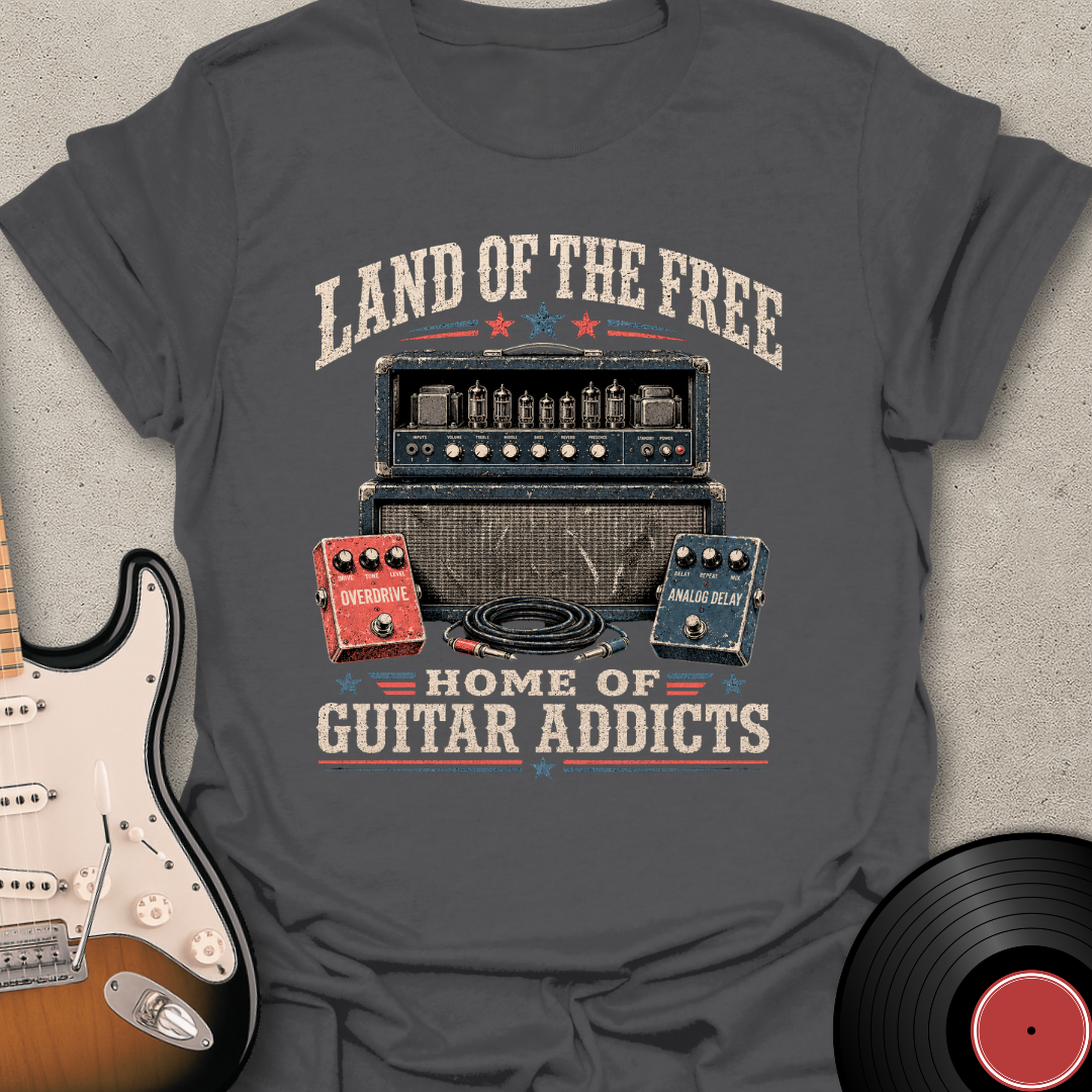 Home Of Guitar Addicts T-Shirt
