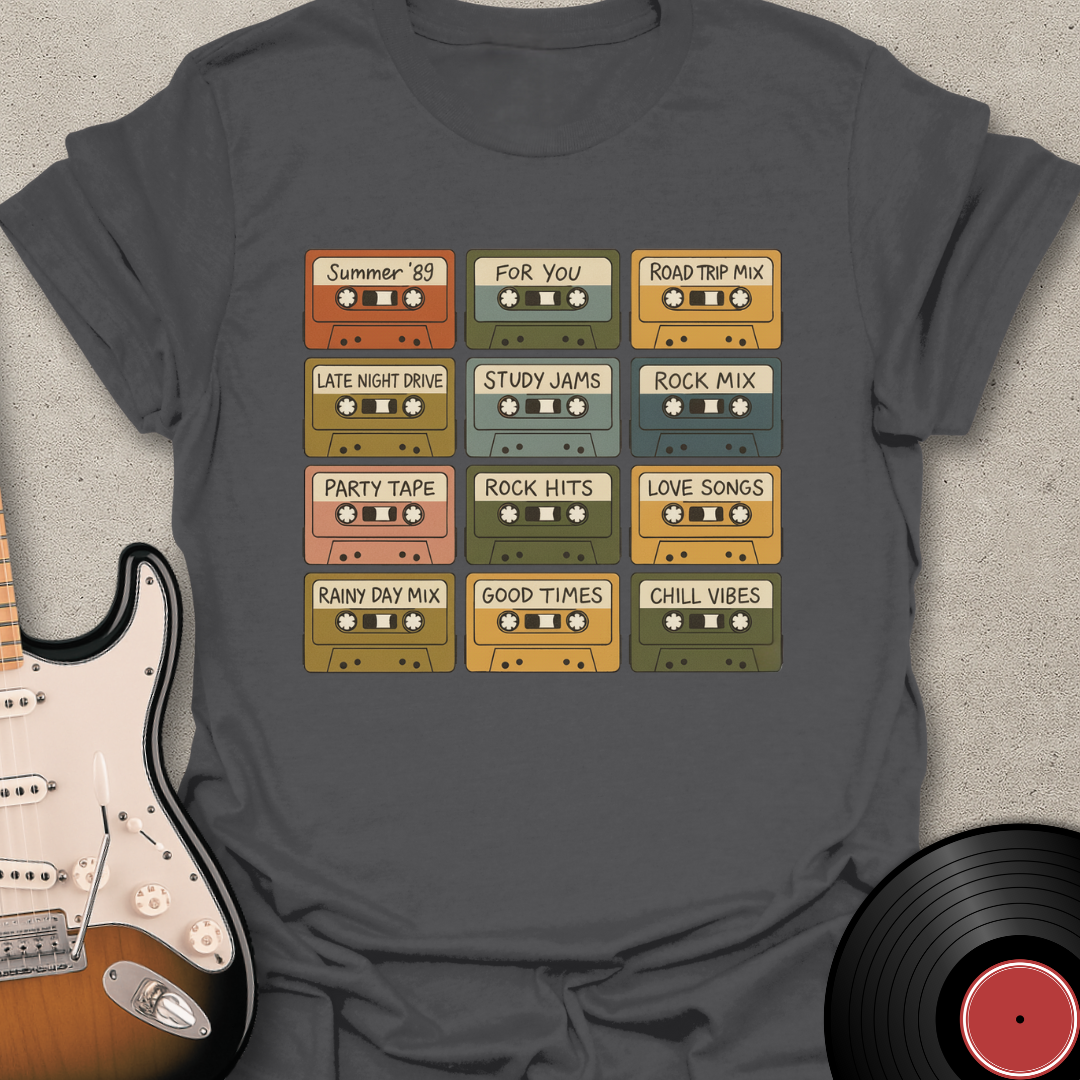 Retro Cassetes T-Shirt