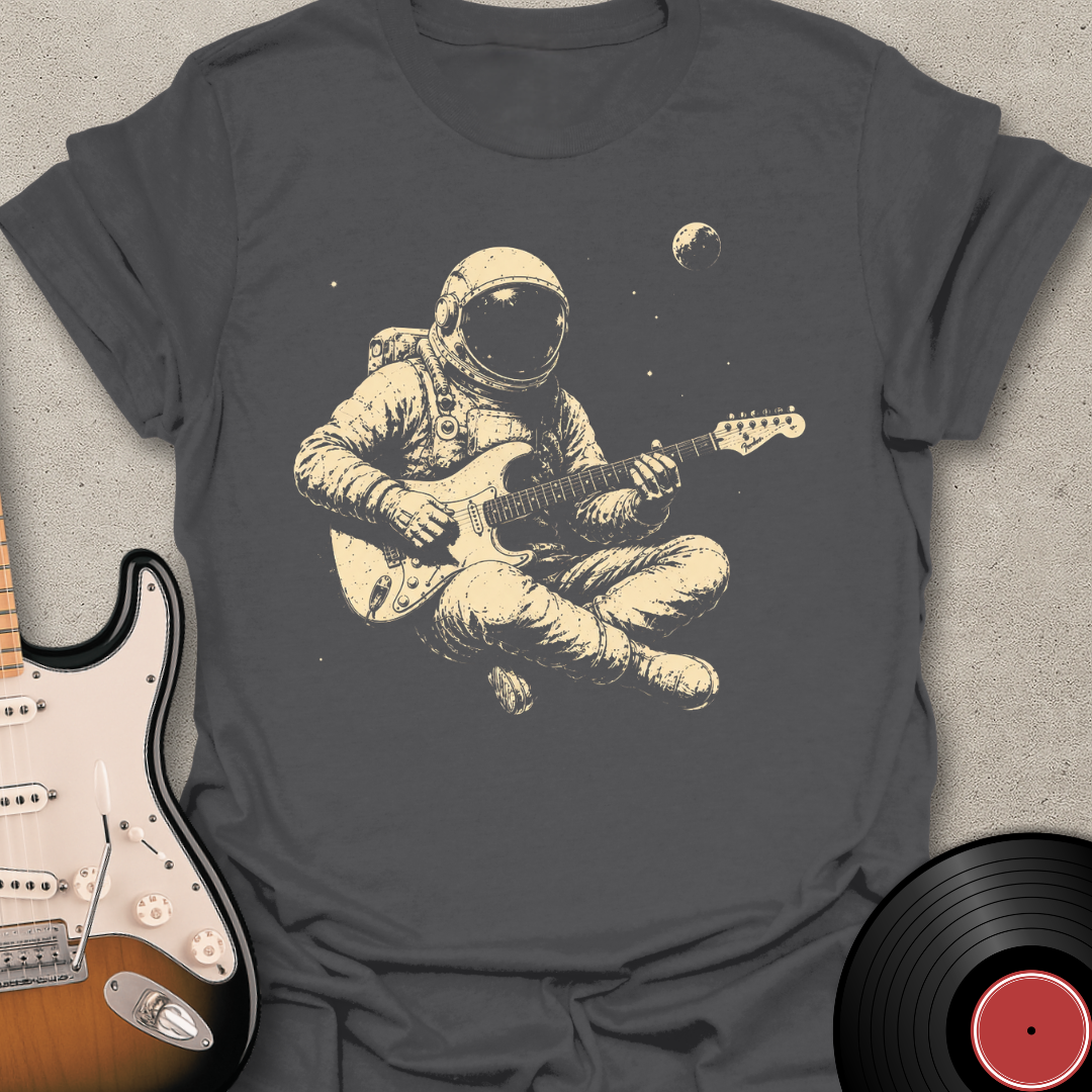 Astronaut Guitar T-Shirt