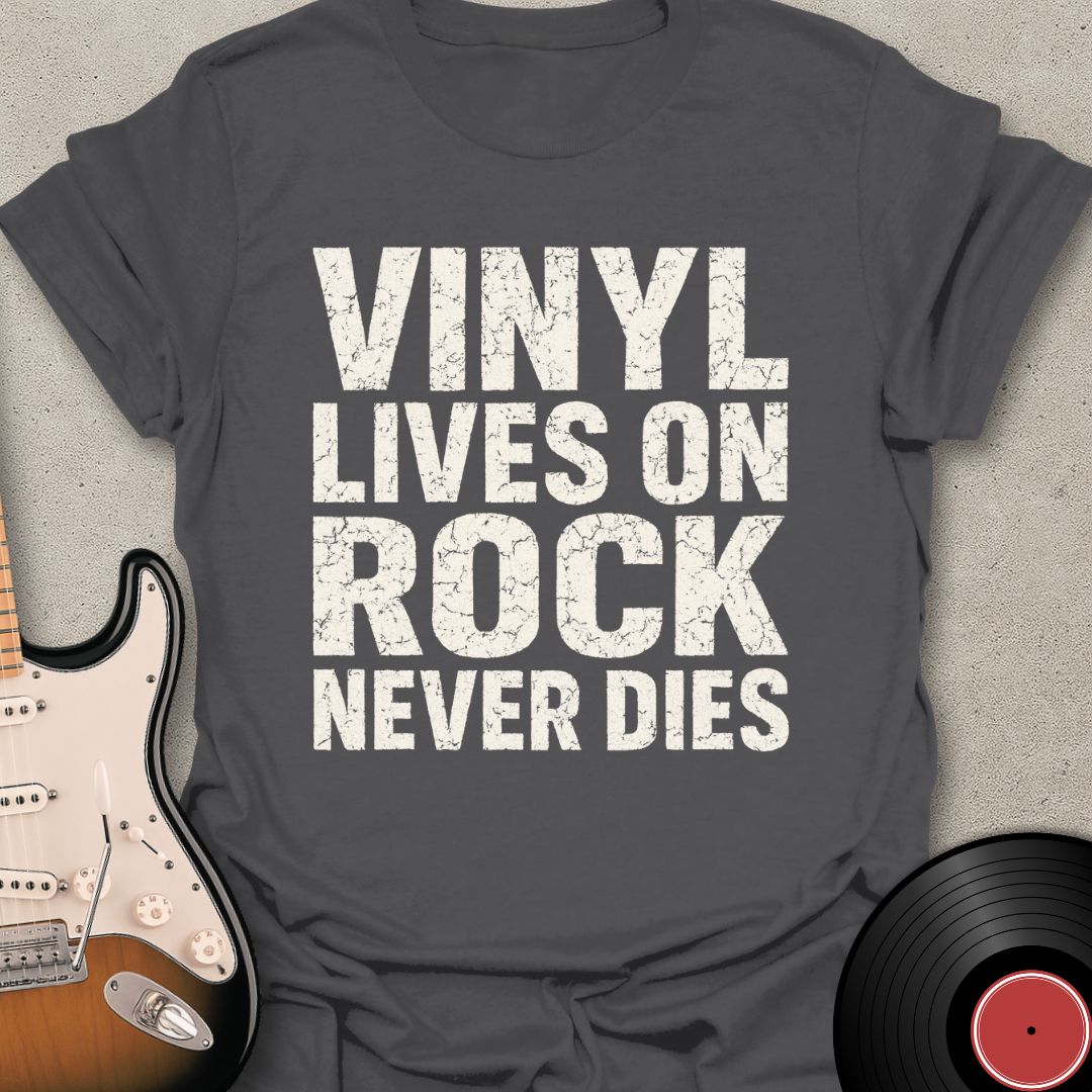 Vinyl Lives On T-Shirt