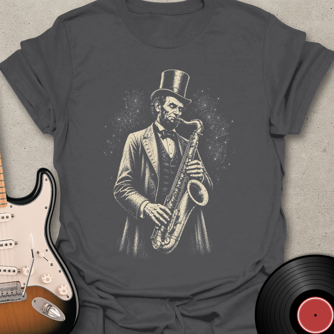 Lincoln Saxophone T-Shirt