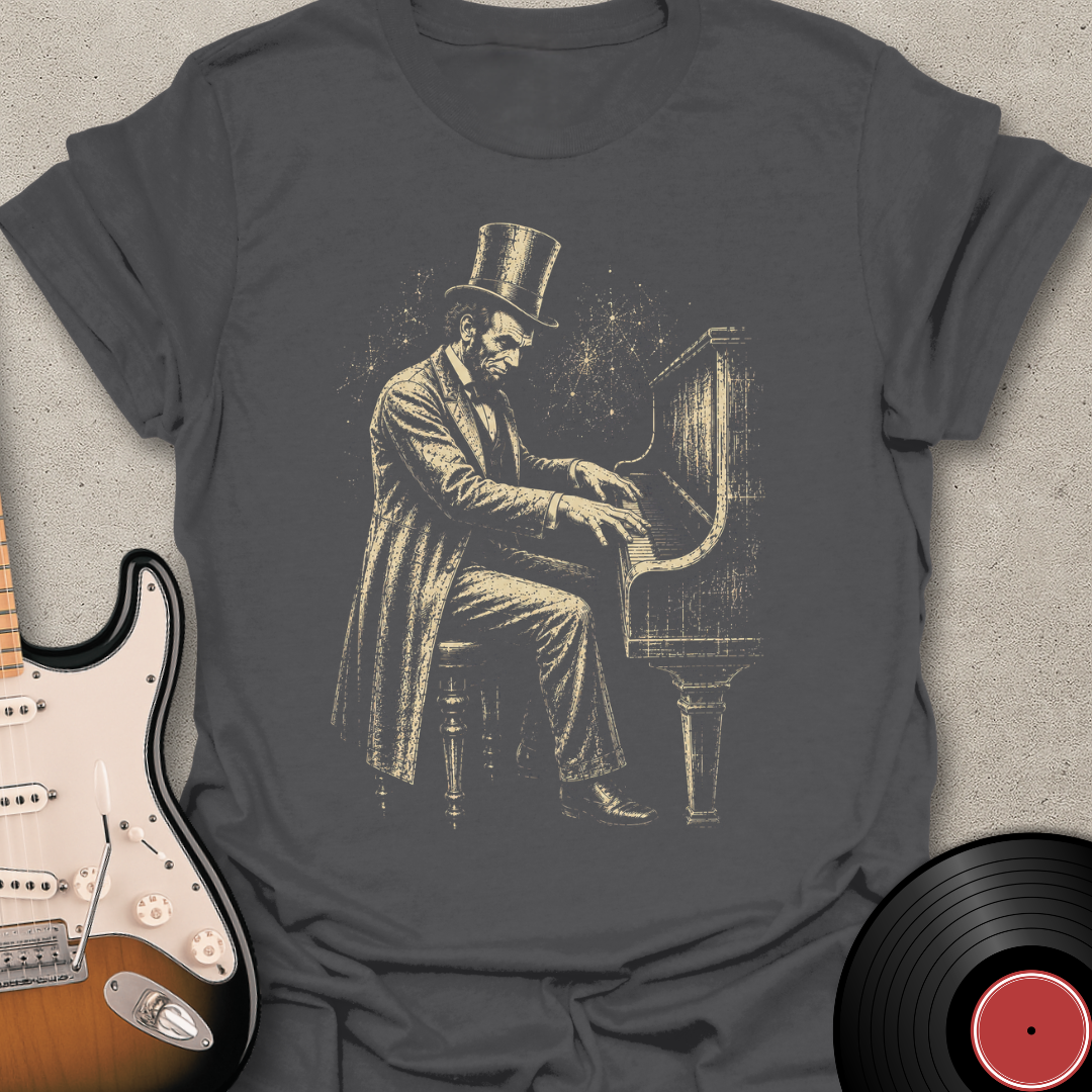 Lincoln Piano T-Shirt