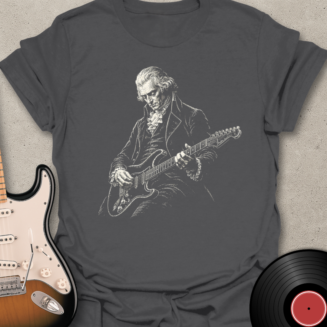 Thomas Jefferson Guitar T-Shirt