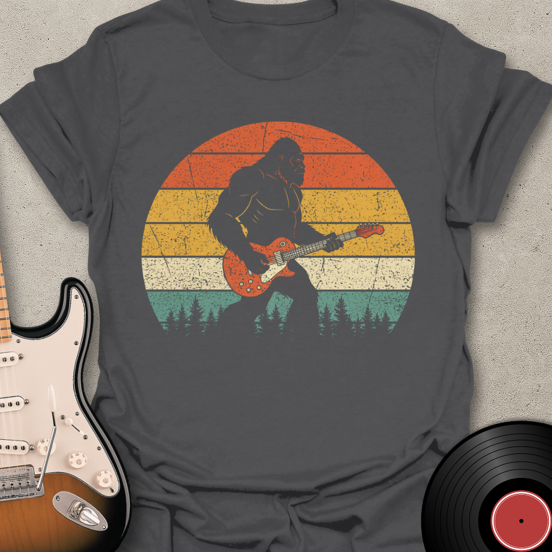 Retro Shredding Bigfoot T-Shirt