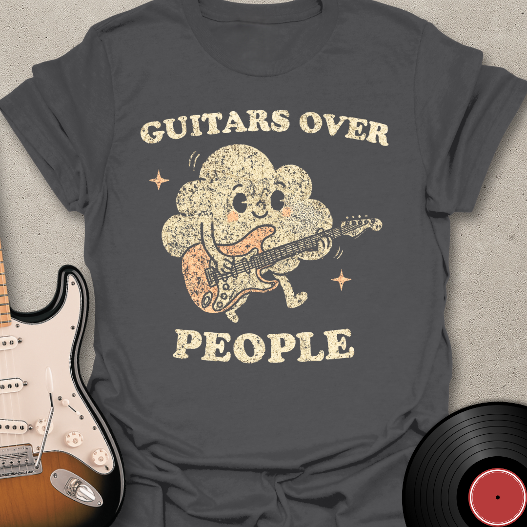 Guitars Over People T-Shirt