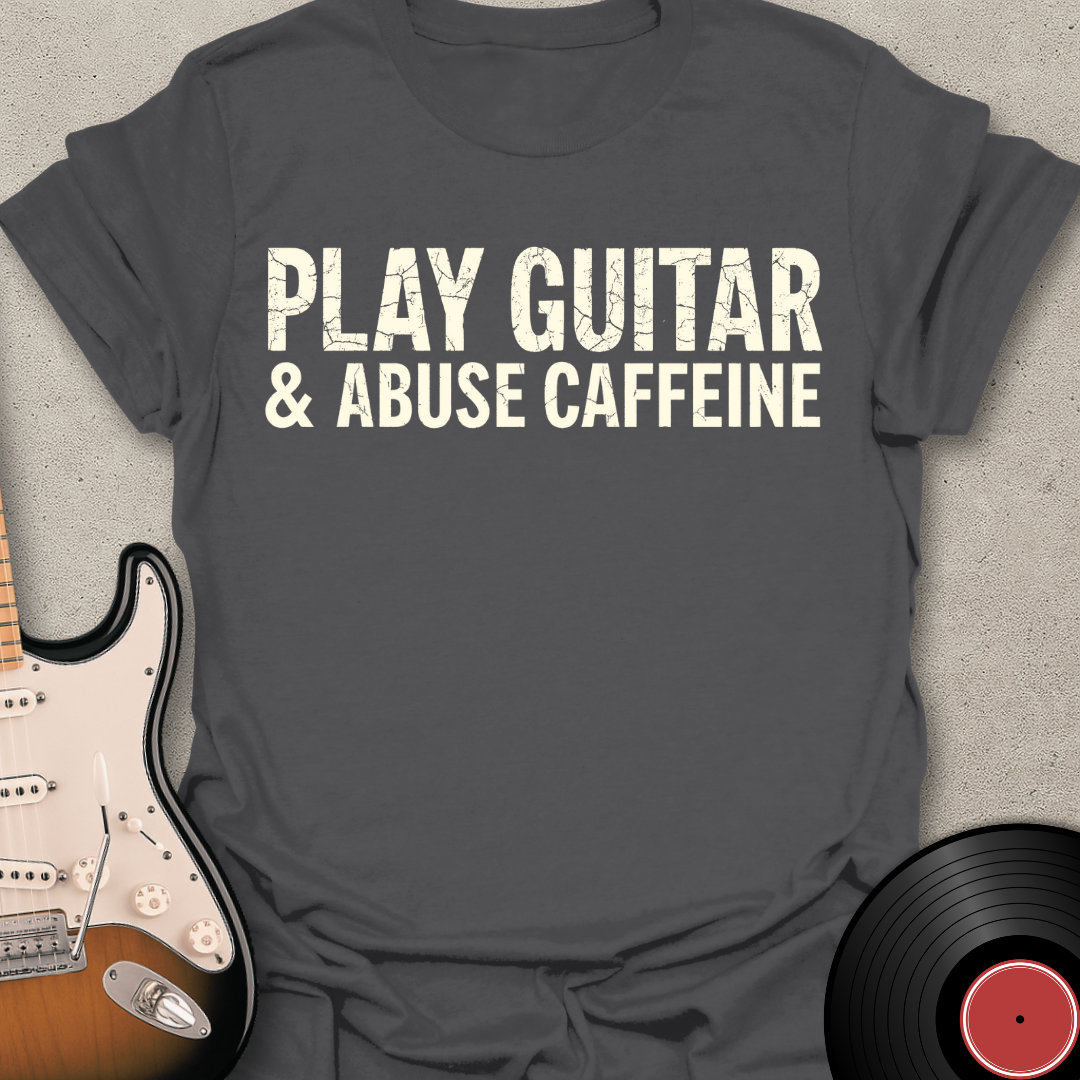Abuse Caffeine (Text) T-Shirt