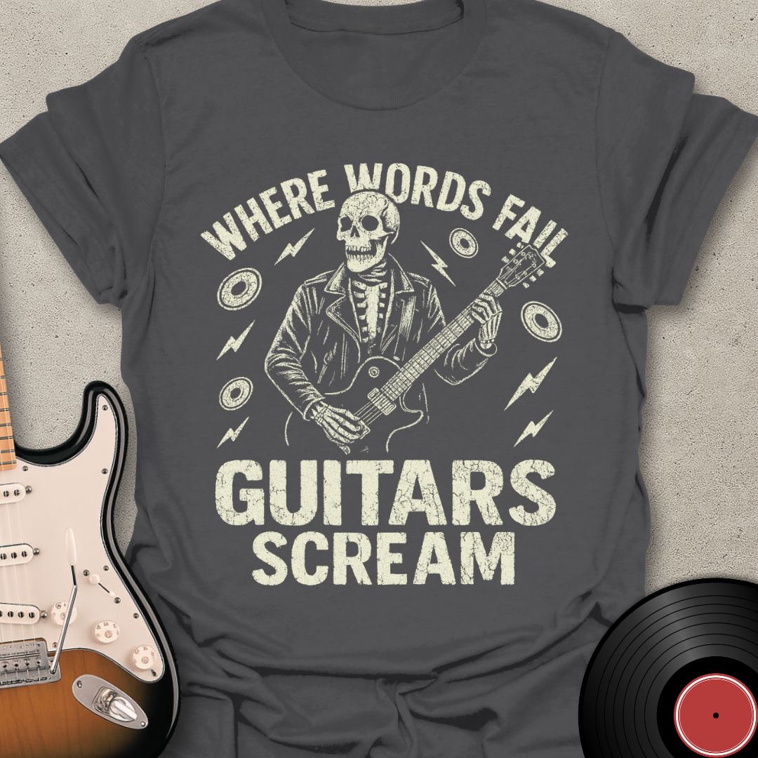 Guitars Scream T-Shirt
