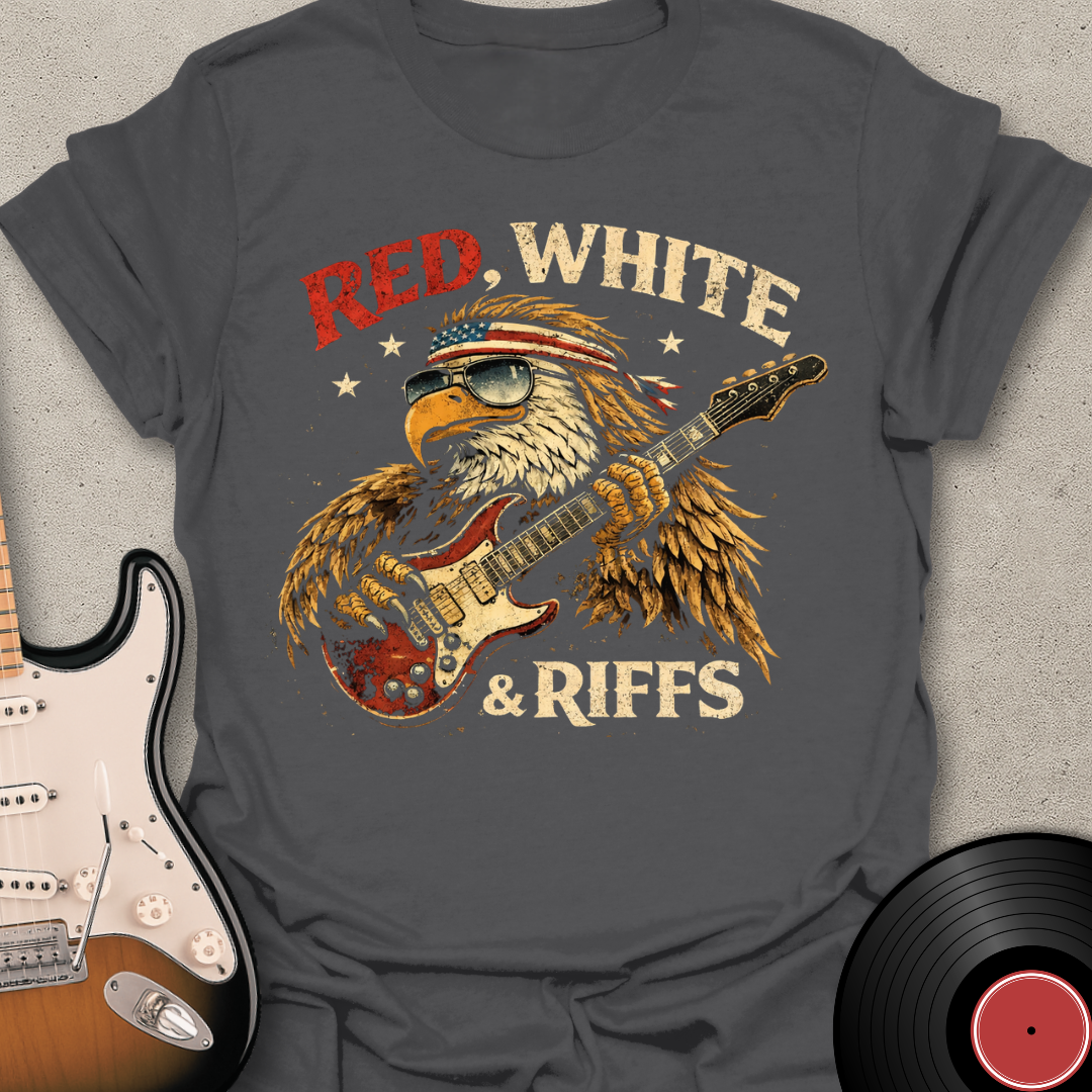 Red, White, & Riffs T-Shirt