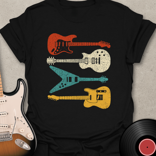 Vintage Guitar Stack T-Shirt