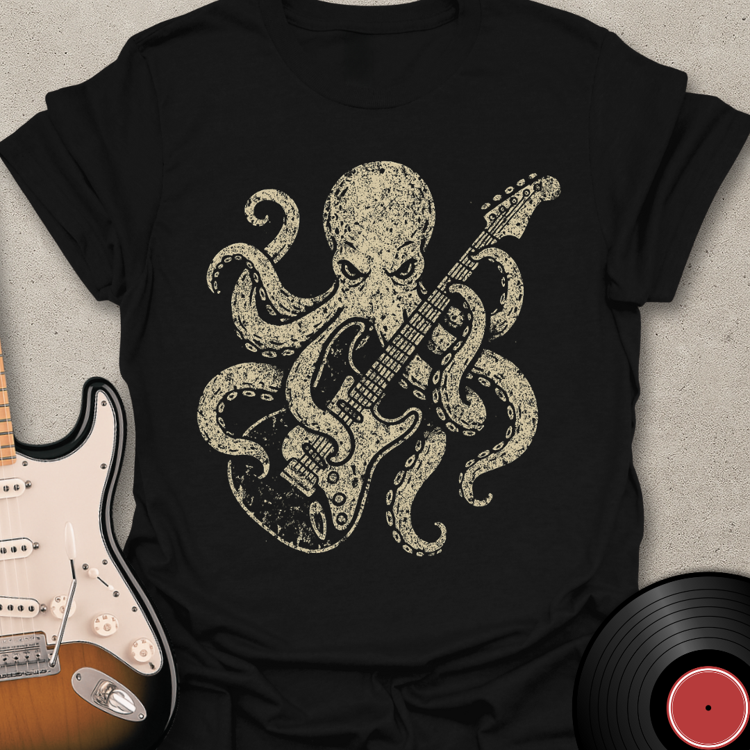Shredding Octopus T-Shirt