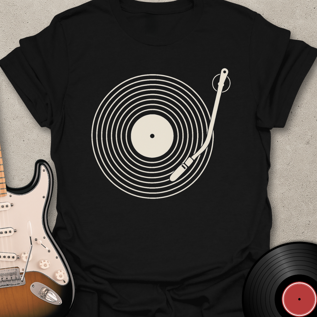 Minimalist Vinyl T-Shirt