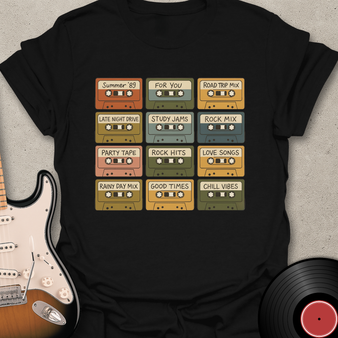 Retro Cassetes T-Shirt