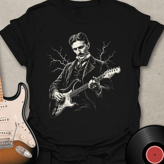 Tesla Guitar T-Shirt