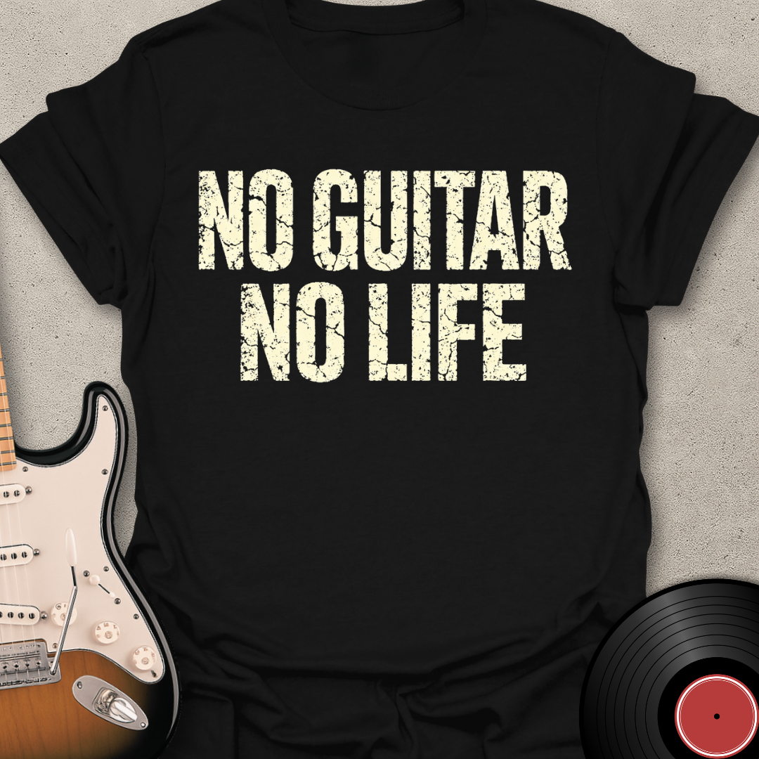 No Guitar No Life T-Shirt