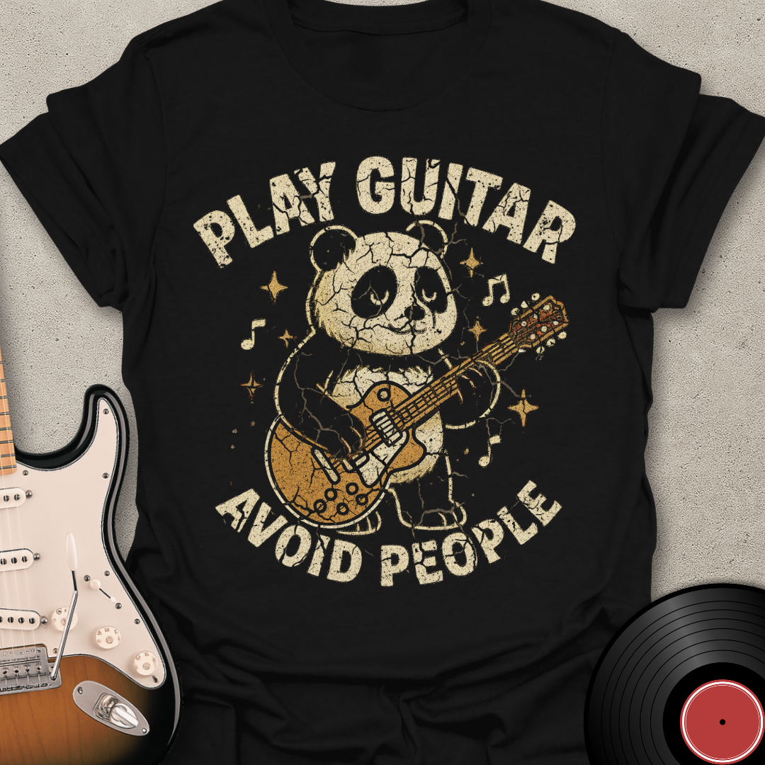 Avoid People Panda T-Shirt
