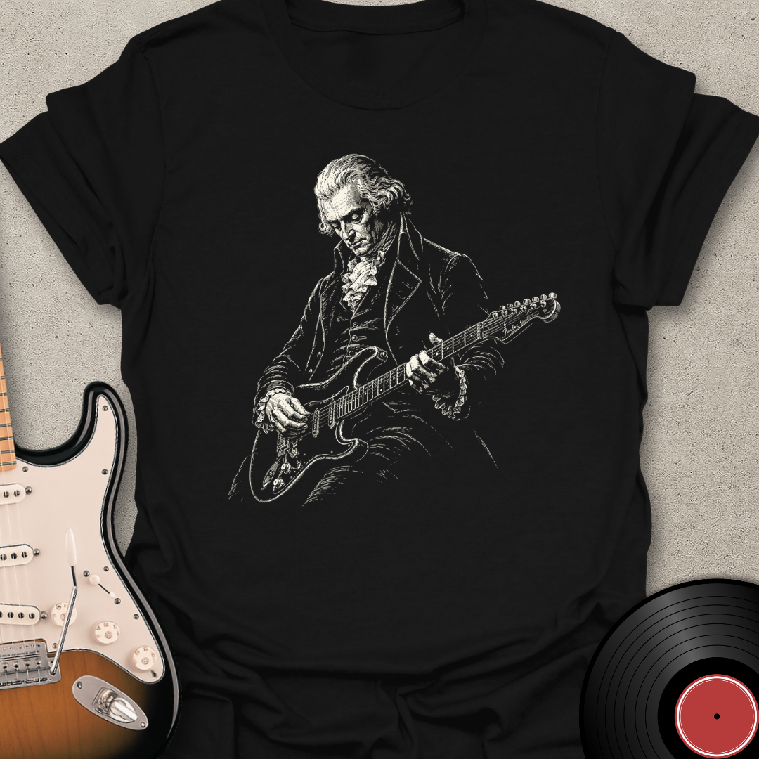 Thomas Jefferson Guitar T-Shirt