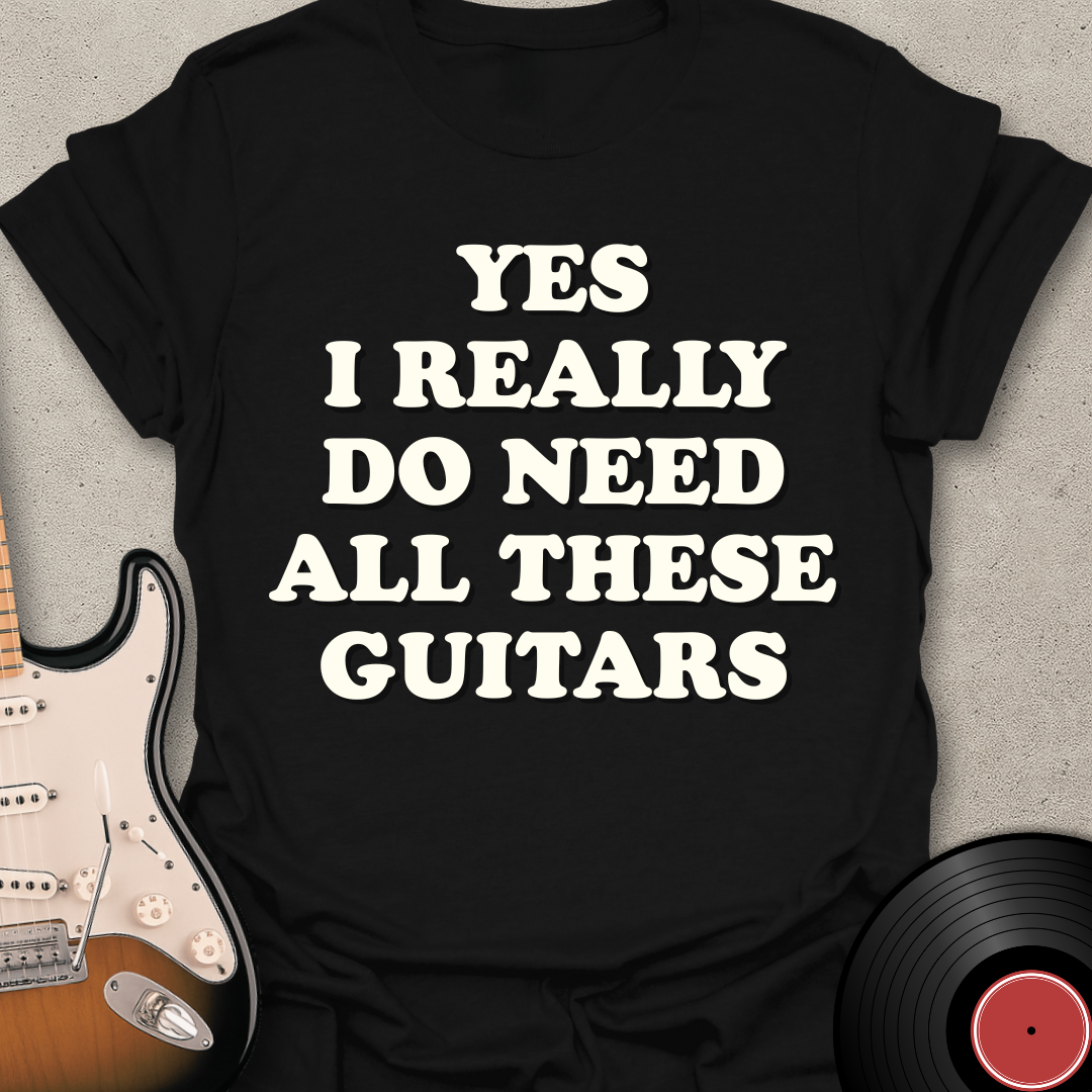 All These Guitars T-Shirt