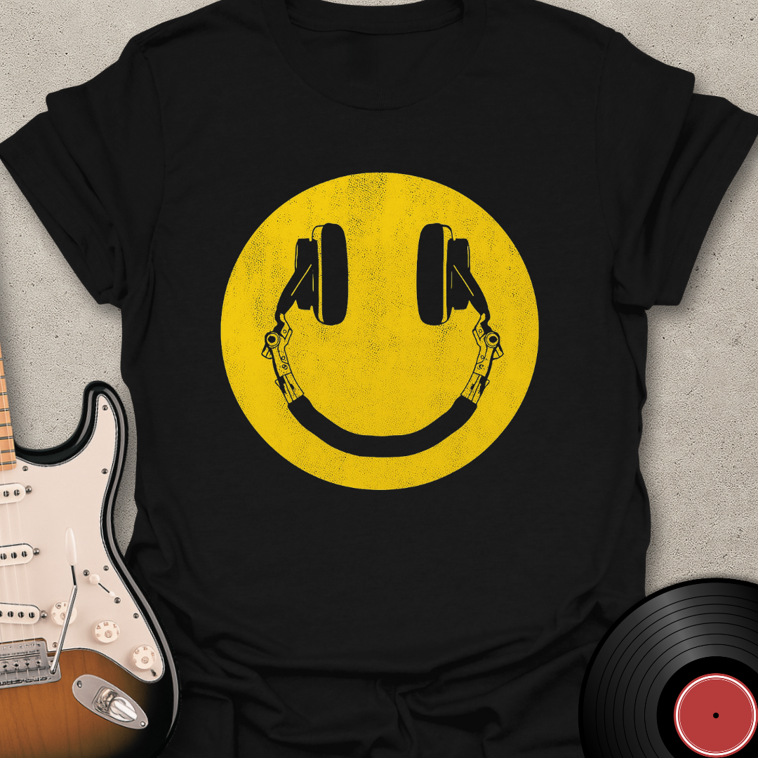 Headphone Smile T-Shirt