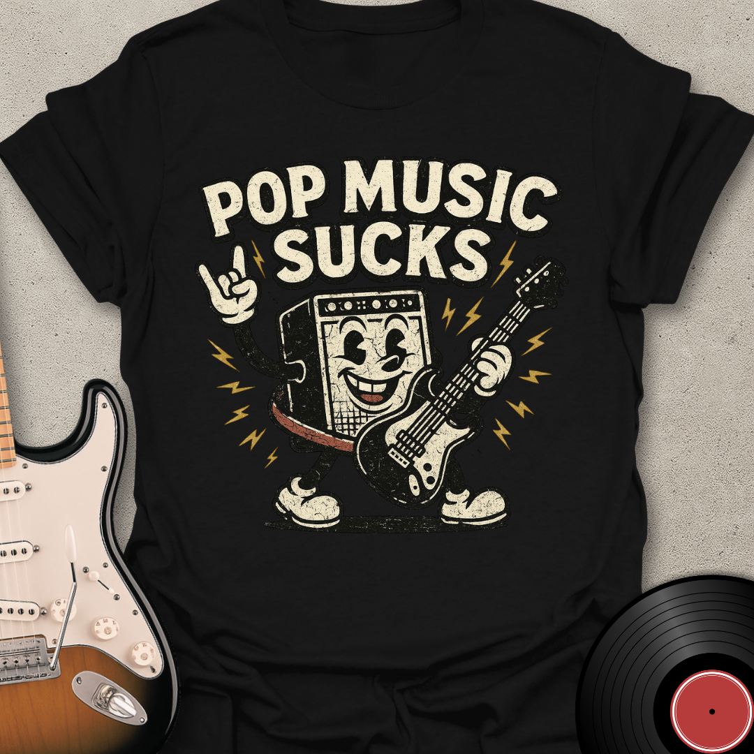 Pop Music Sucks T-Shirt