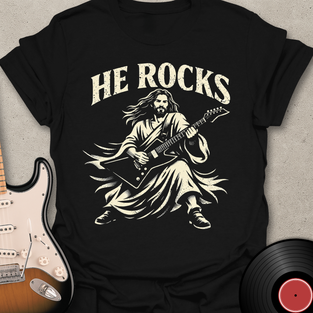 He Rocks T-Shirt