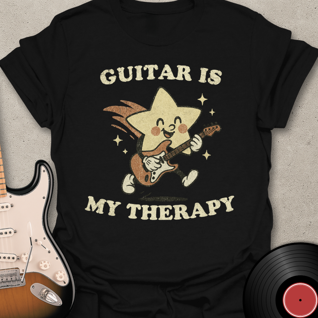 Guitar Is My Therapy T-Shirt
