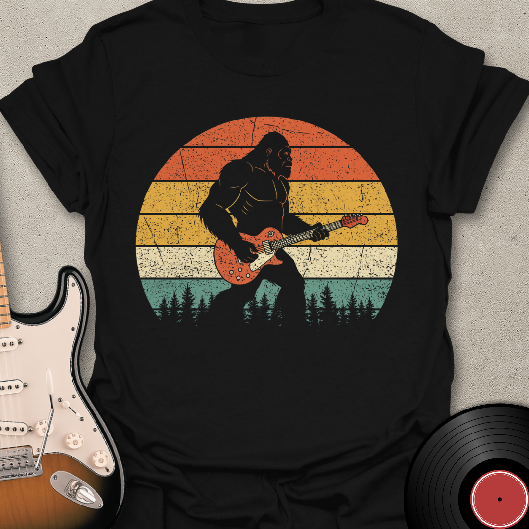 Retro Shredding Bigfoot T-Shirt