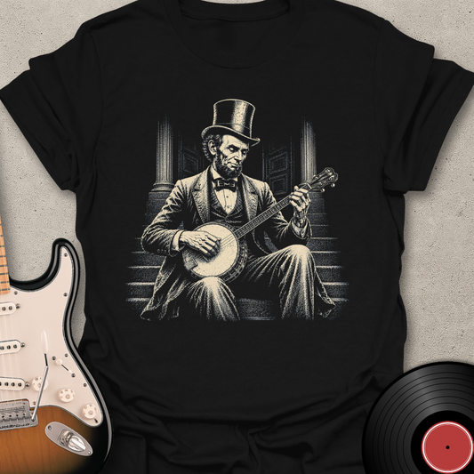 Lincoln Banjo T-Shirt