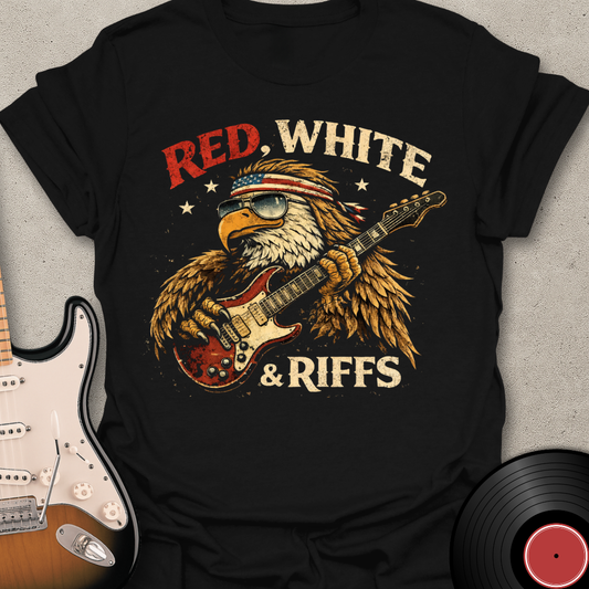 Red, White, & Riffs T-Shirt
