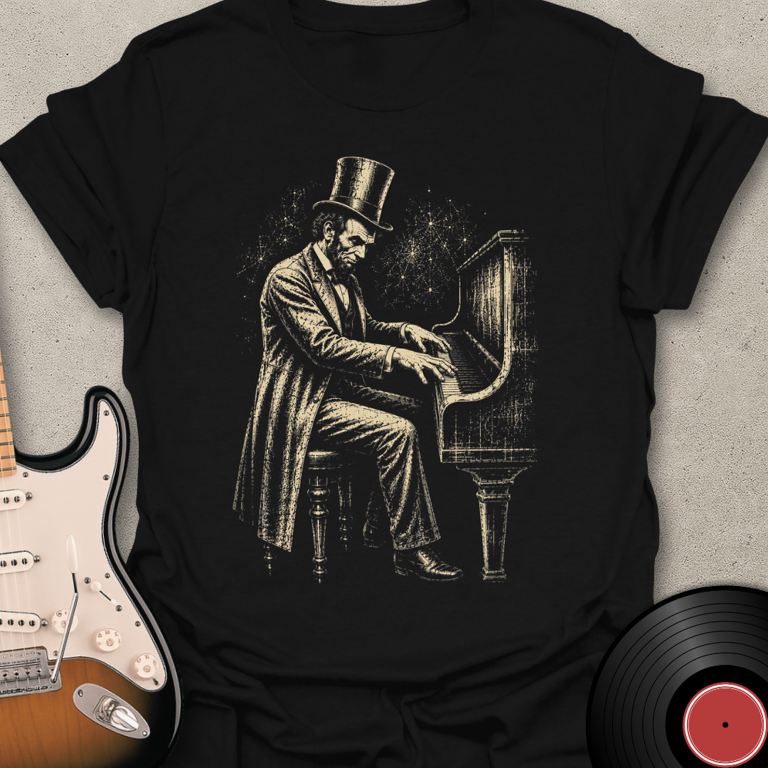 Lincoln Piano T-Shirt