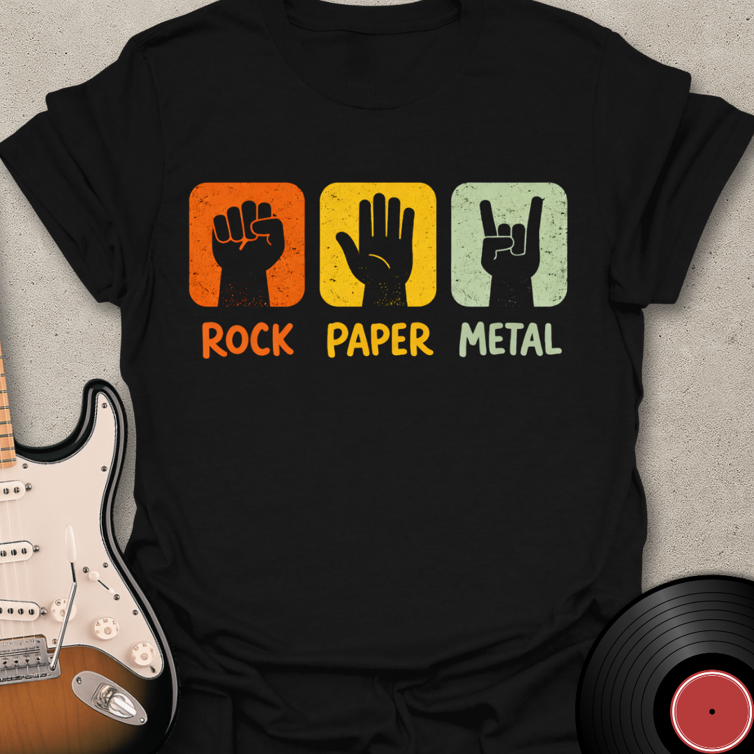 Rock Paper Metal T-Shirt