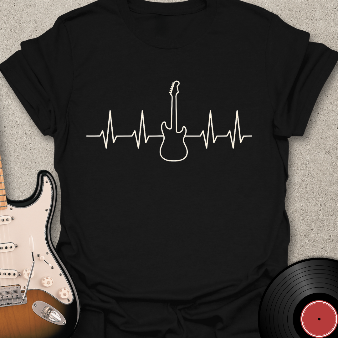 Guitar Heartbeat T-Shirt