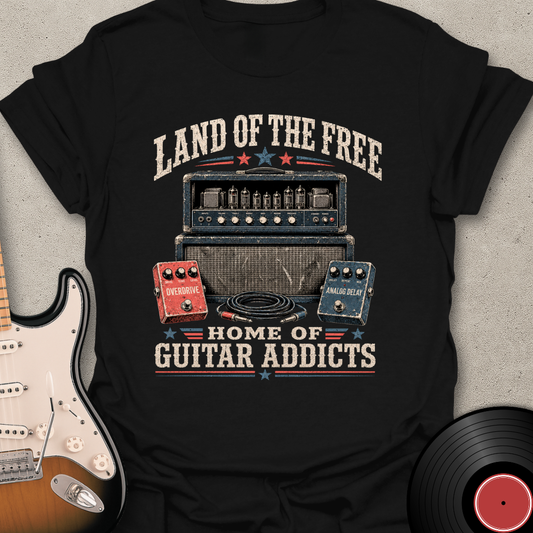 Home Of Guitar Addicts T-Shirt
