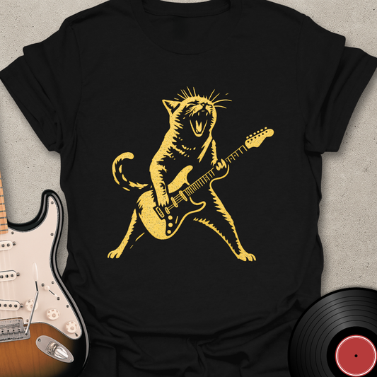 Rockstar Cat T-Shirt