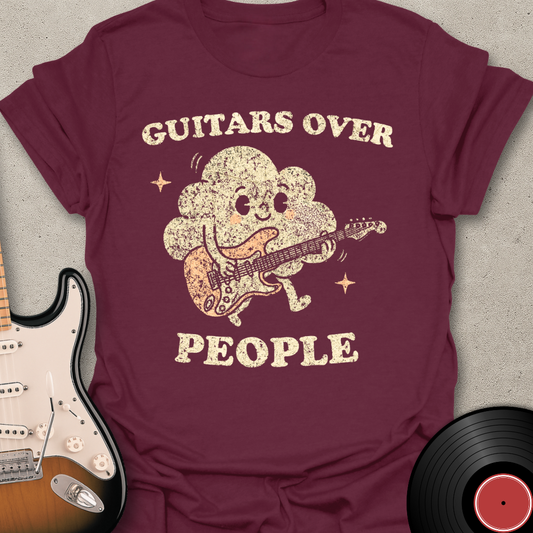 Guitars Over People T-Shirt