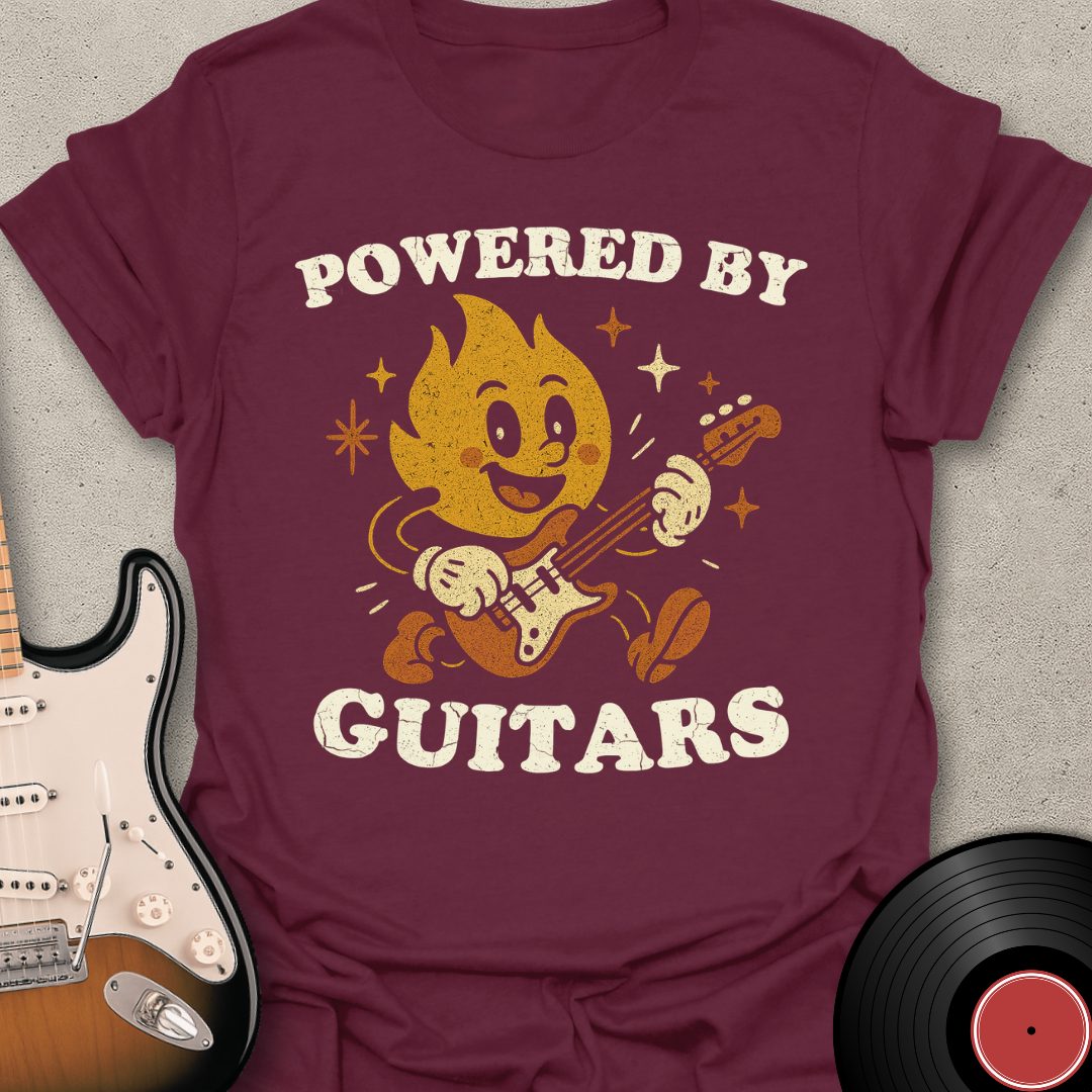Powered By Guitars T-Shirt